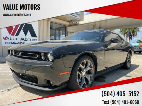 2015 Dodge Challenger for sale at VALUE MOTORS in Kenner LA