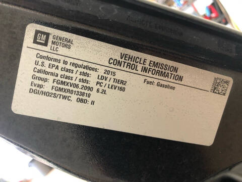 2015 Chevrolet Corvette Stingray Z51