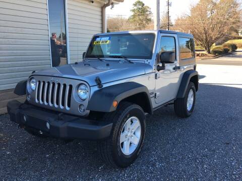 2017 Jeep Wrangler for sale at Wholesale Auto Inc in Athens TN