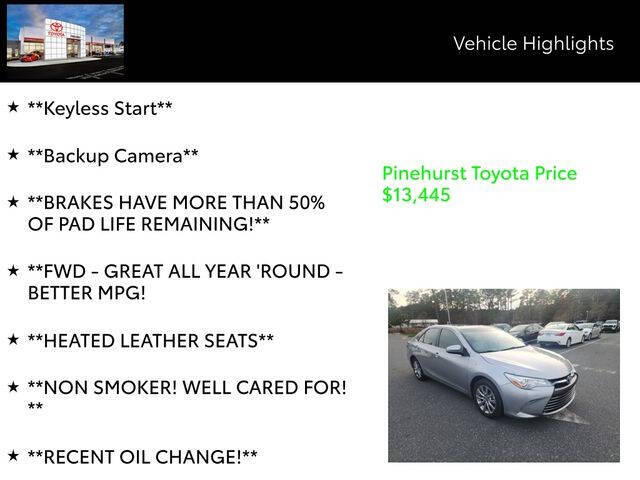 2017 Toyota Camry Hybrid XLE