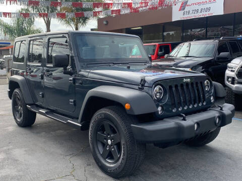 2017 Jeep Wrangler Unlimited for sale at Automaxx Of San Diego in Spring Valley CA