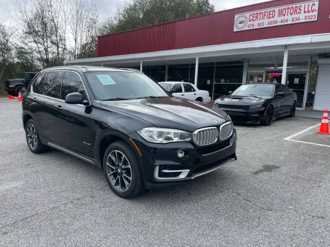 2017 BMW X5 for sale at Certified Motors LLC in Mableton GA