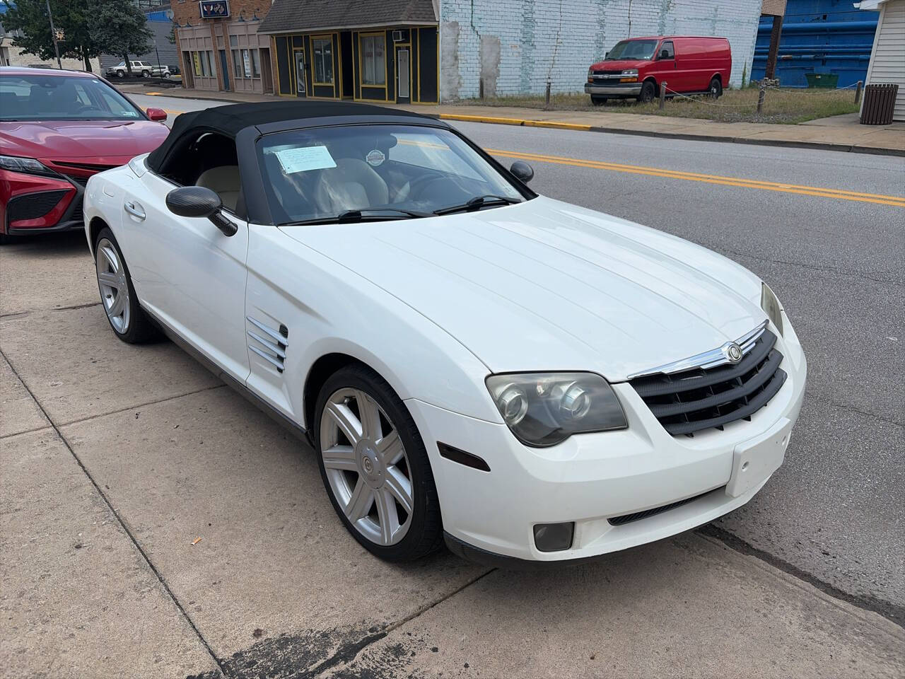 White 2005 Chrysler Crossfire Limited Convertible Limited 2dr Roadster 2
