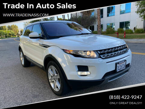 2014 Land Rover Range Rover Evoque for sale at Trade In Auto Sales in Van Nuys CA