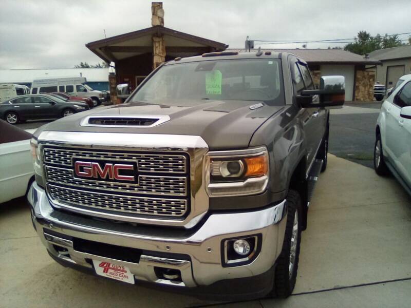 2018 GMC Sierra 2500HD for sale at Four Guys Auto in Cedar Rapids IA