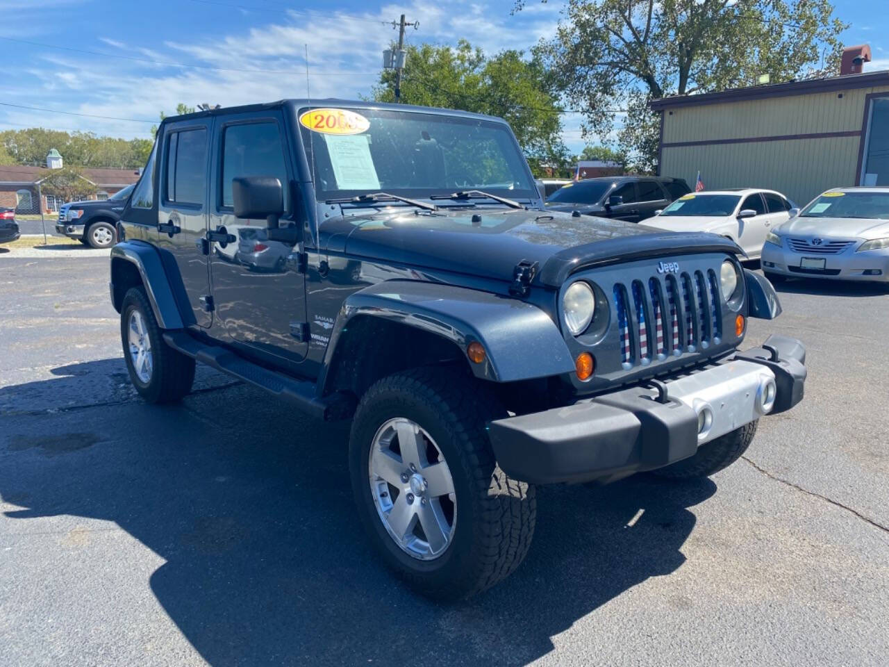 2008 Jeep Wrangler Unlimited for sale at Post Rd Motors in Indianapolis, IN