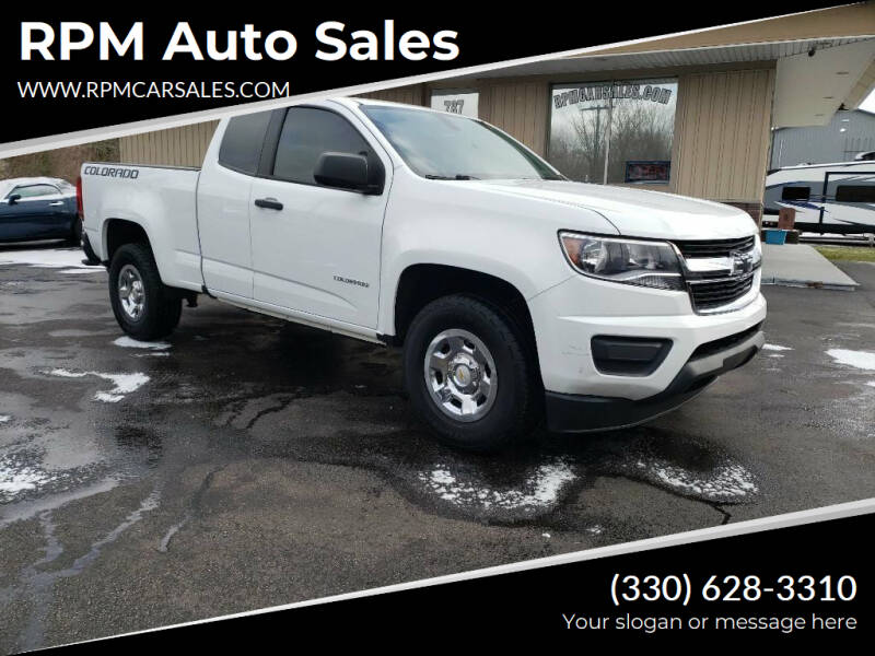 2019 Chevrolet Colorado for sale at RPM Auto Sales in Mogadore OH