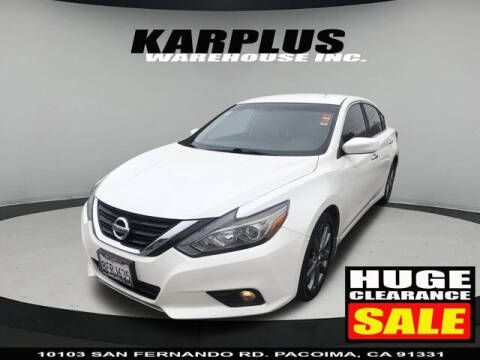2018 Nissan Altima for sale at Karplus Warehouse in Pacoima CA