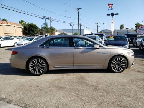 2018 Lincoln Continental Select