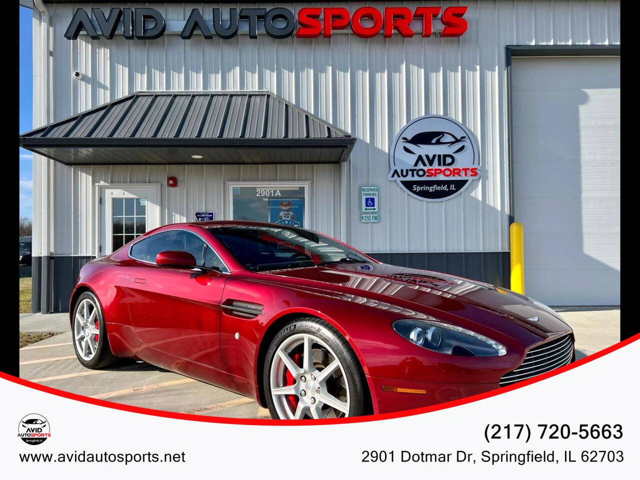 2007 Aston Martin V8 Vantage For Sale In Decatur, IL