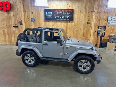 2018 Jeep Wrangler JK for sale at Boone NC Jeeps-High Country Auto Sales in Boone NC