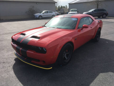 2022 Dodge Challenger for sale at JACK'S AUTO SALES in Traverse City MI
