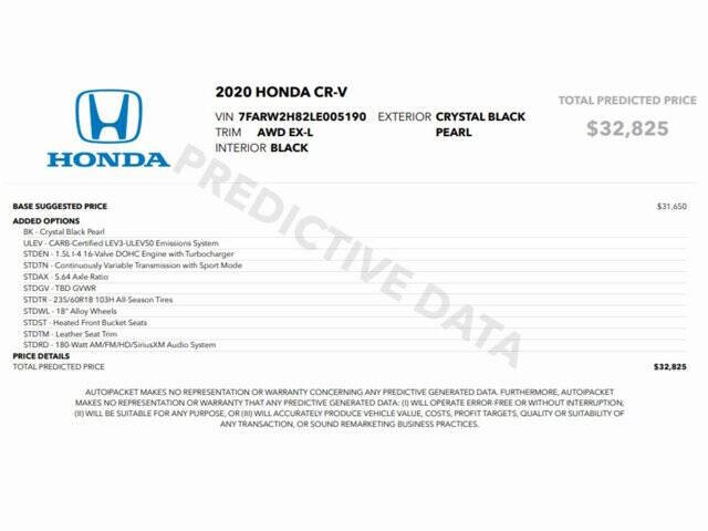 2020 Honda CR-V EX-L