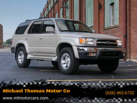 2000 Toyota 4Runner for sale at Michael Thomas Motor Co in Saint Charles MO