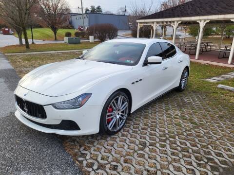 2014 Maserati Ghibli for sale at CROSSROADS AUTO SALES in West Chester PA