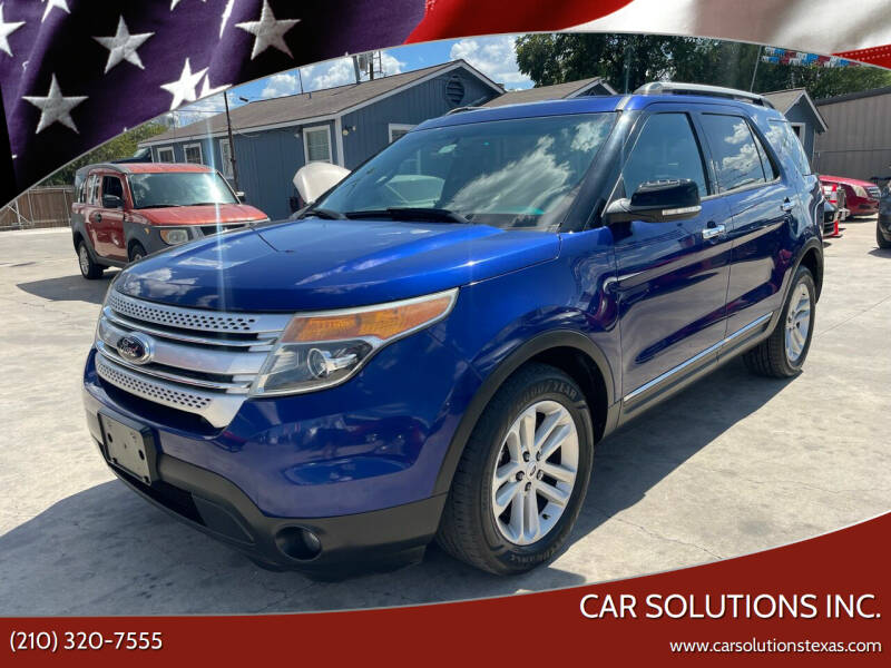 2013 Ford Explorer for sale at Car Solutions Inc. in San Antonio TX
