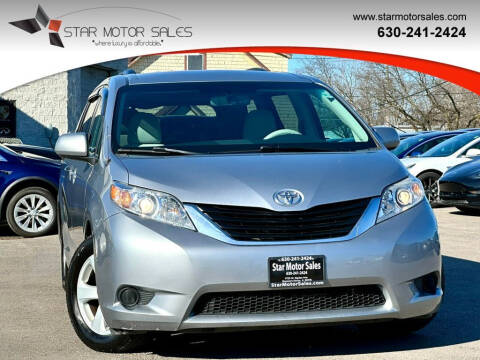2011 Toyota Sienna for sale at Star Motor Sales in Downers Grove IL