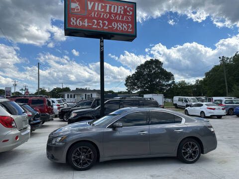 2014 Nissan Maxima for sale at Victor's Auto Sales in Greenville SC
