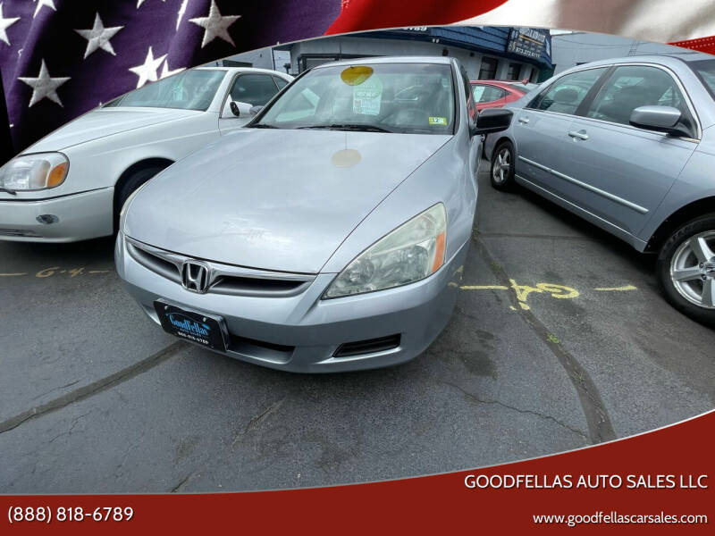 2007 Honda Accord for sale at Goodfellas Auto Sales LLC in Clifton NJ