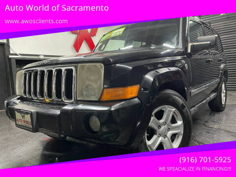 2006 Jeep Commander for sale at Auto World of Sacramento - Elder Creek location in Sacramento CA