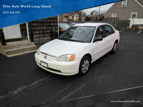 2002 Honda Civic for sale at Elite Auto World Long Island in East Meadow NY