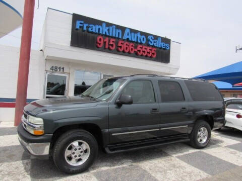 2003 Chevrolet Suburban for sale at Franklin Auto Sales in El Paso TX