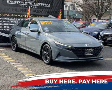 2021 Hyundai Elantra for sale at Top Stars Auto Sales in Somerville NJ