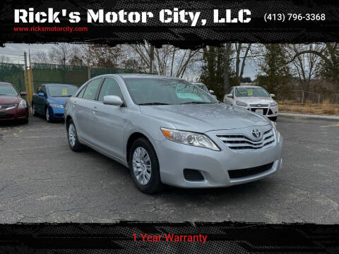2010 Toyota Camry for sale at Rick's Motor City, LLC in Springfield MA
