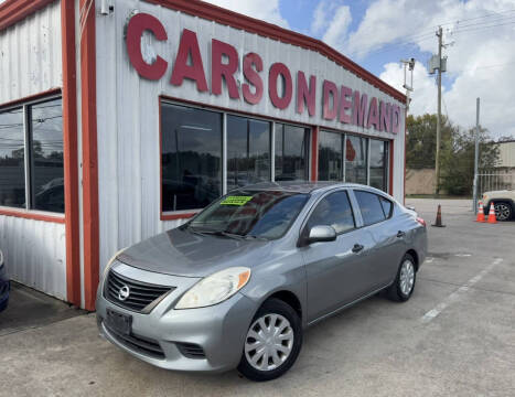 2014 Nissan Versa for sale at Cars On Demand 2 in Pasadena TX