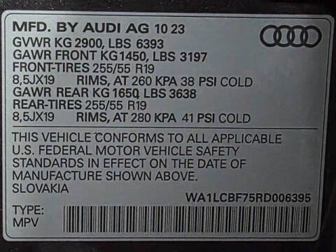 2024 Audi Q7 quattro Premium Plus 45 TFSI