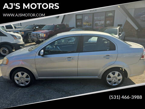 2011 Chevrolet Aveo for sale at AJ'S MOTORS in Omaha NE