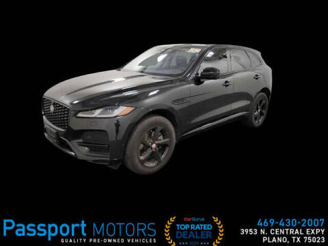 2021 Jaguar F-PACE for sale at Passport Motors Auto Leasing in Plano TX