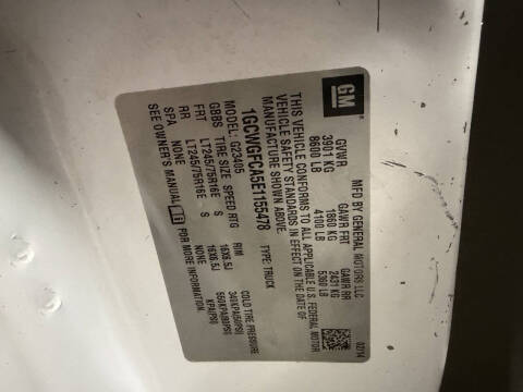 2014 Chevrolet Express 2500