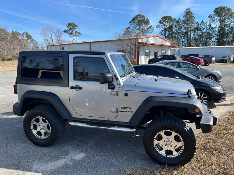 2016 Jeep Wrangler for sale at Sapp Auto Sales in Baxley GA