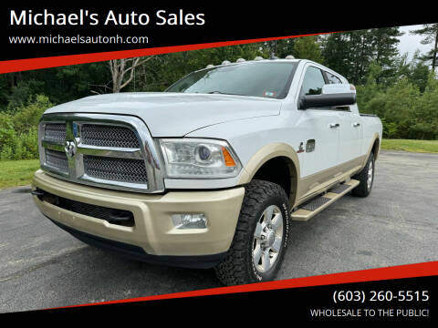 2013 RAM 3500 for sale at Michael's Auto Sales in Derry NH