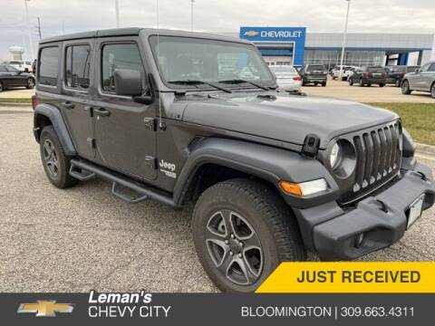 2019 Jeep Wrangler Unlimited for sale at Leman's Chevy City in Bloomington IL