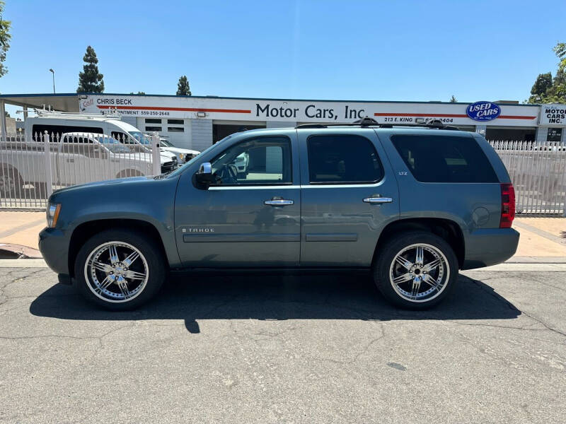2008 Chevrolet Tahoe for sale at MOTOR CARS INC in Tulare CA