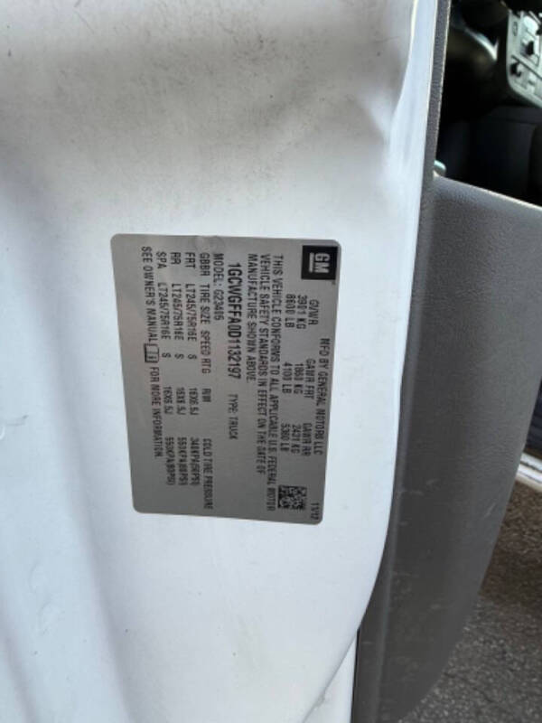 2013 Chevrolet Express 2500