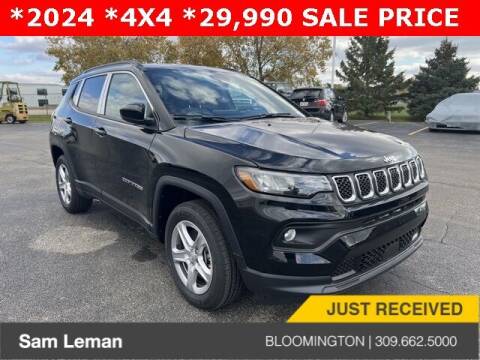 2024 Jeep Compass for sale at Sam Leman CDJR Bloomington in Bloomington IL