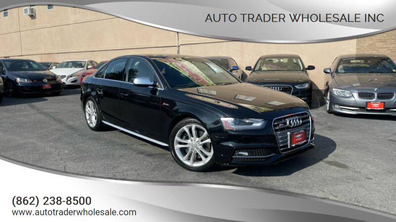 2015 Audi S4 for sale at Auto Trader Wholesale Inc in Saddle Brook NJ