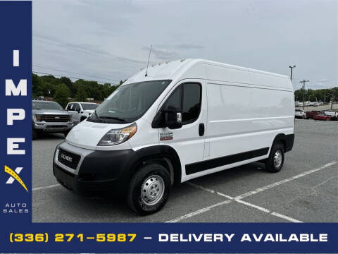 2021 RAM ProMaster for sale at Impex Auto Sales in Greensboro NC