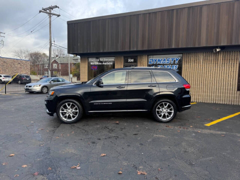 2015 Jeep Grand Cherokee for sale at Dynasty Auto Sales in Eastpointe, MI