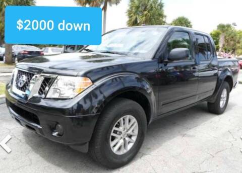 2018 Nissan Frontier for sale at Blue Lagoon Auto Sales in Plantation FL
