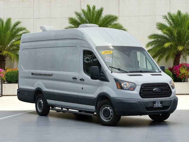 Used 2018 Ford Transit Van Base with VIN 1FTBW3XV1JKA94759 for sale in San Diego, CA