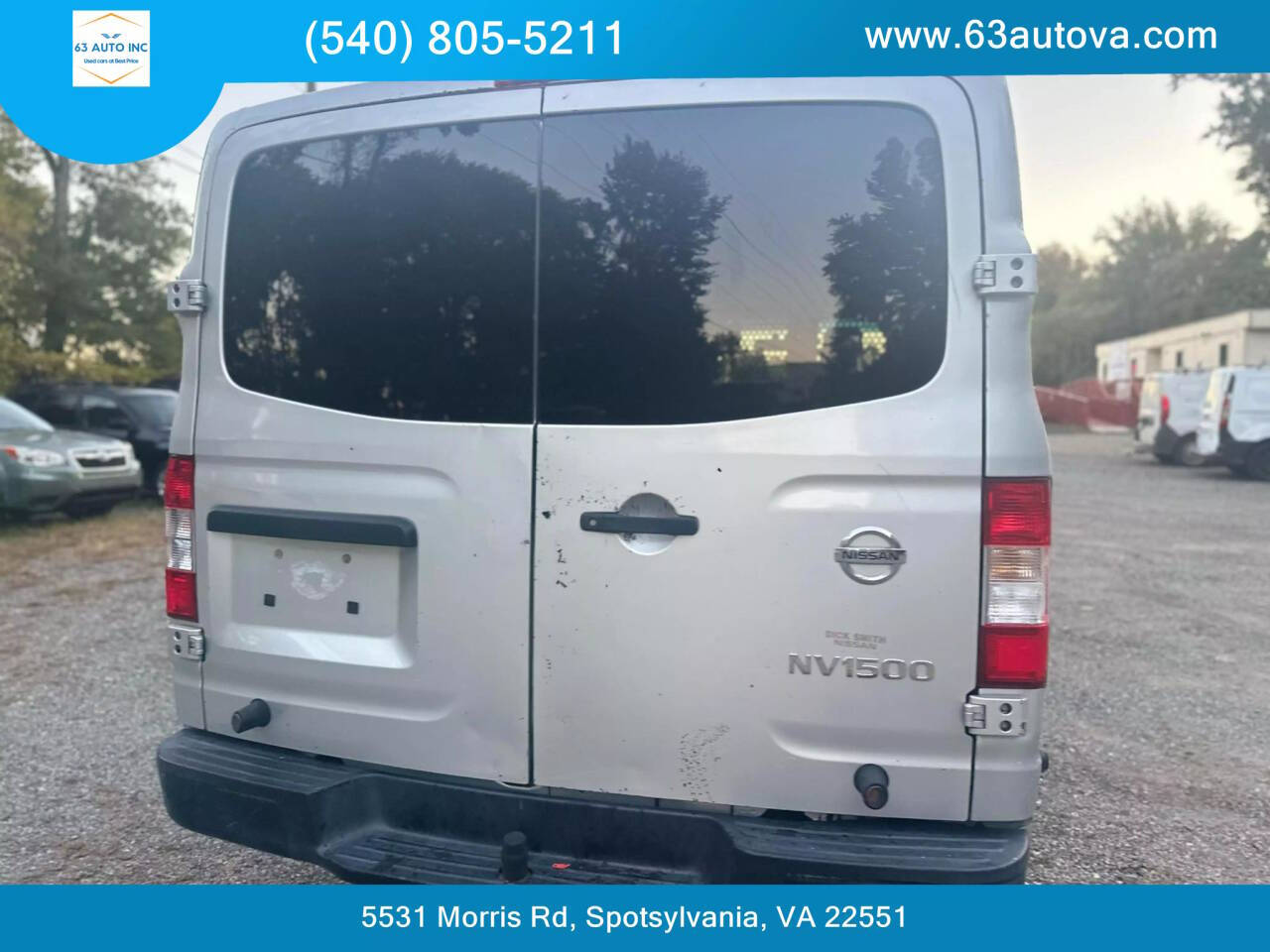 2014 Nissan NV for sale at 63 Auto Inc in Spotsylvania, VA