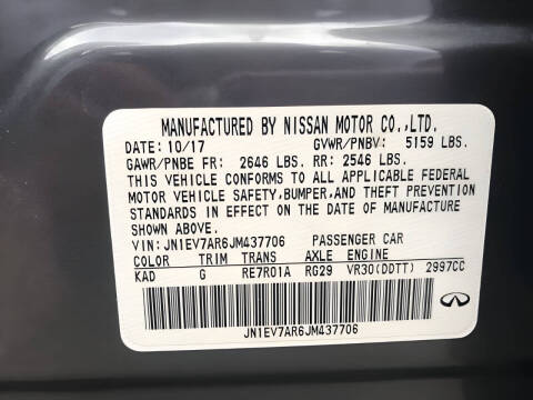 2018 Infiniti Q50 3.0T Luxe