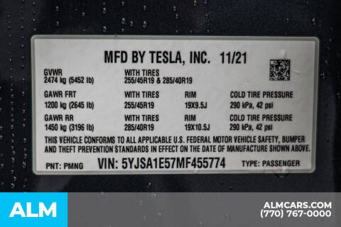 2021 Tesla Model S Long Range