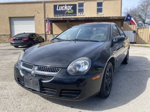 2005 Dodge Neon for sale at LUCKOR AUTO in San Antonio TX