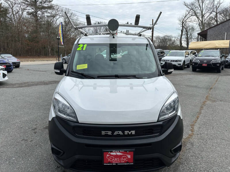 Used 2021 RAM Promaster City Tradesman with VIN ZFBHRFAB8M6T15338 for sale in Westport, MA