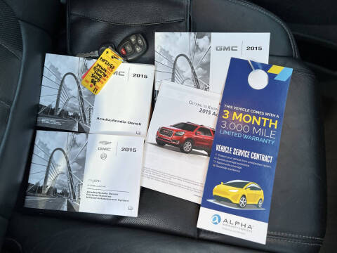 2015 GMC Acadia Denali